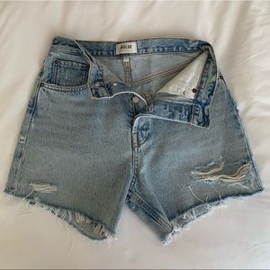 AGOLDE DENIM SHORTS
